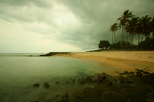 Lombok , Pantai Senggigi Lombok : Pantai Senggigi