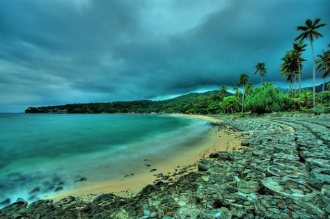 pantai sengigigi - Lombok : Pantai Senggigi Lombok