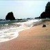 pasir di watuulo - Jawa Timur : Pantai Watu Ulo Jember
